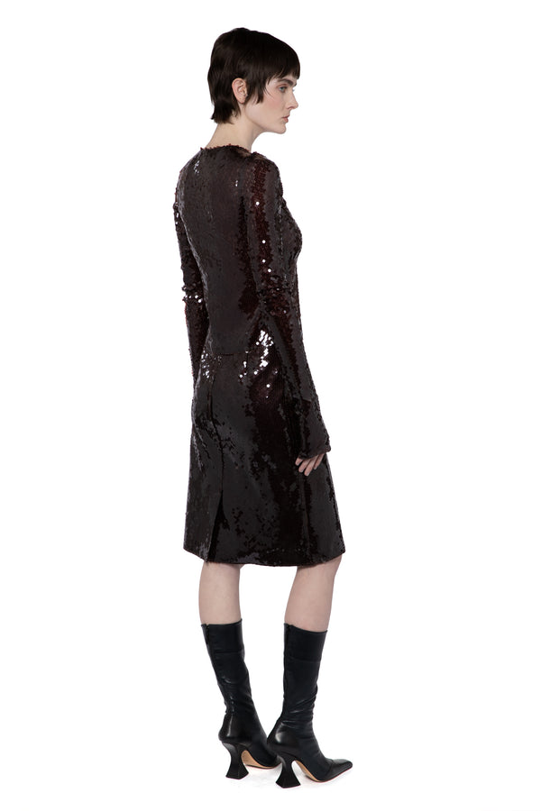 Wile Midi Skirt In Bitter Chocolate