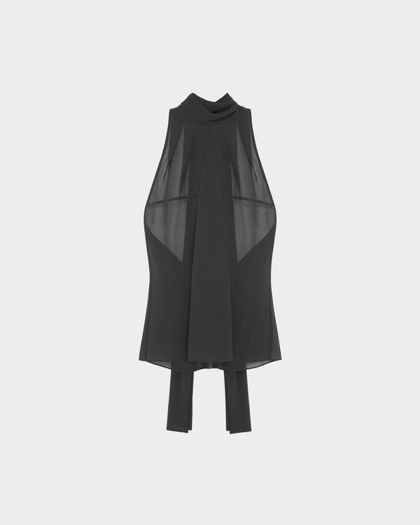 Wolte Top in Georgette