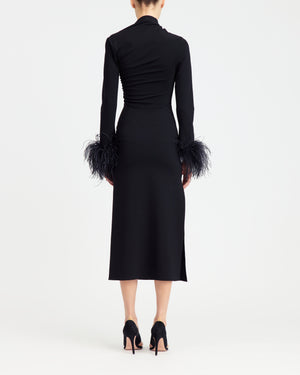 Yola Midi Dress in Punto