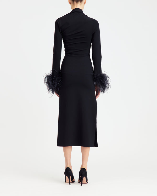 Yola Midi Dress in Punto