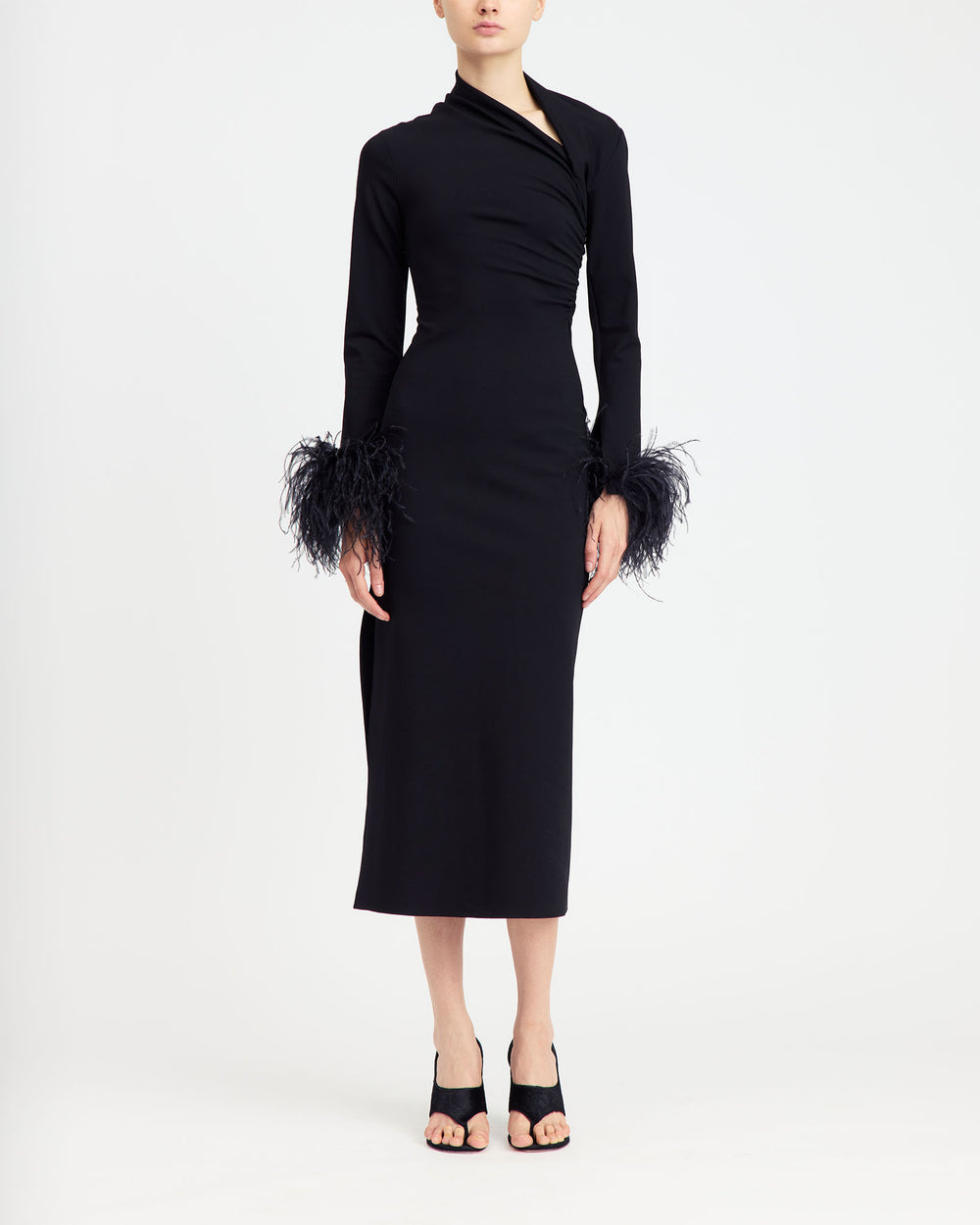 Yola Midi Dress in Punto