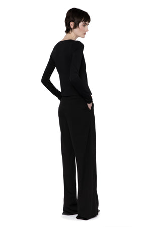 Daye Cardigan In Jet Black
