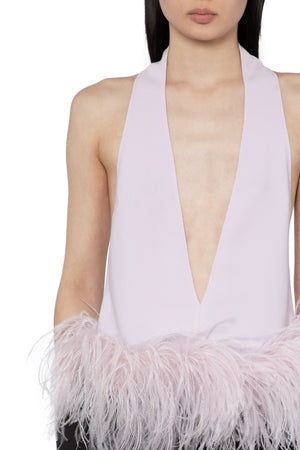 SALINA TOP IN MAUVE
