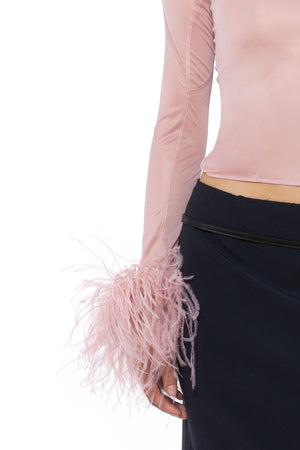 Alero Top in Blush