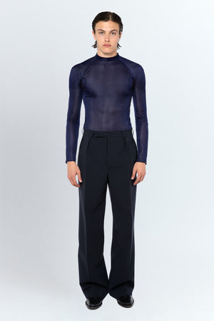 Felix Trouser In Ink Bonded Tailoring