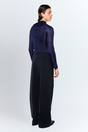 Felix Trouser In Ink Bonded Tailoring