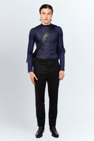 Lyta Trouser In Black Tailoring