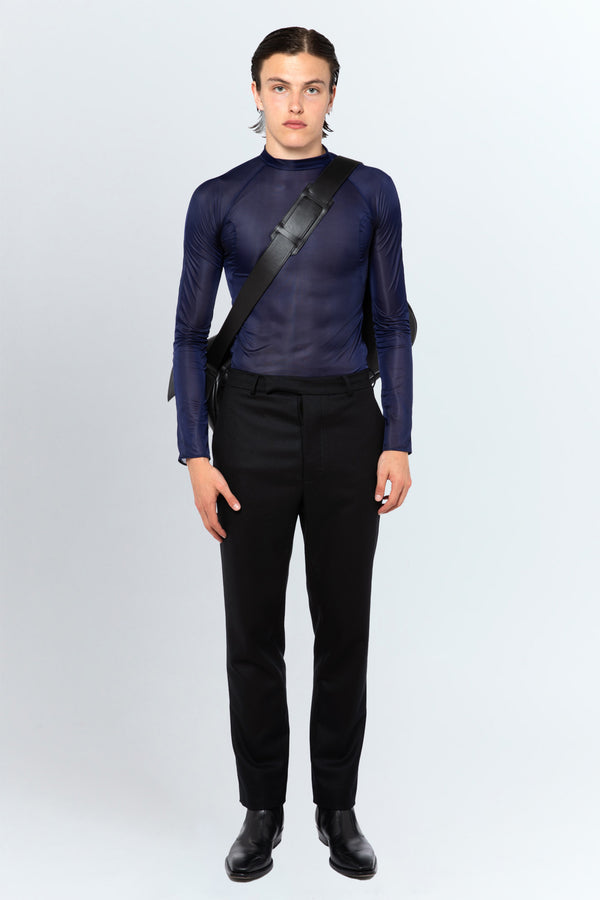 Lyta Trouser In Black Tailoring