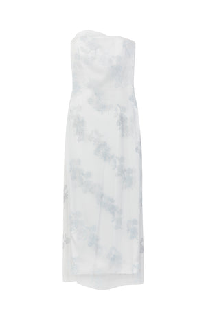 Minelli Floral Crystal Net Dress