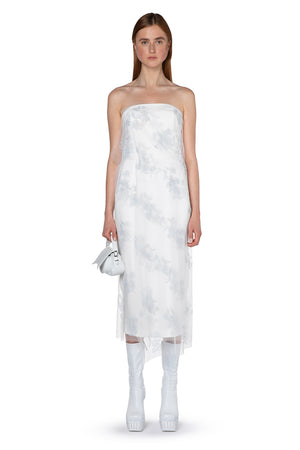 Minelli Floral Crystal Net Dress