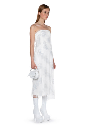 Minelli Floral Crystal Net Dress