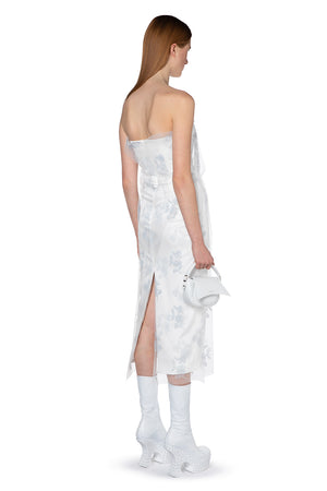 Minelli Floral Crystal Net Dress