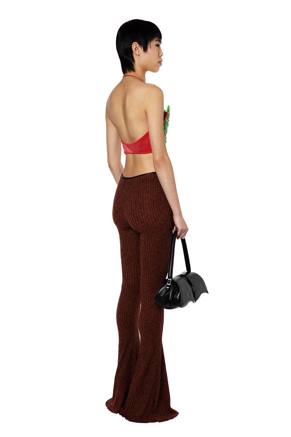 Koro Melange Rib Trouser
