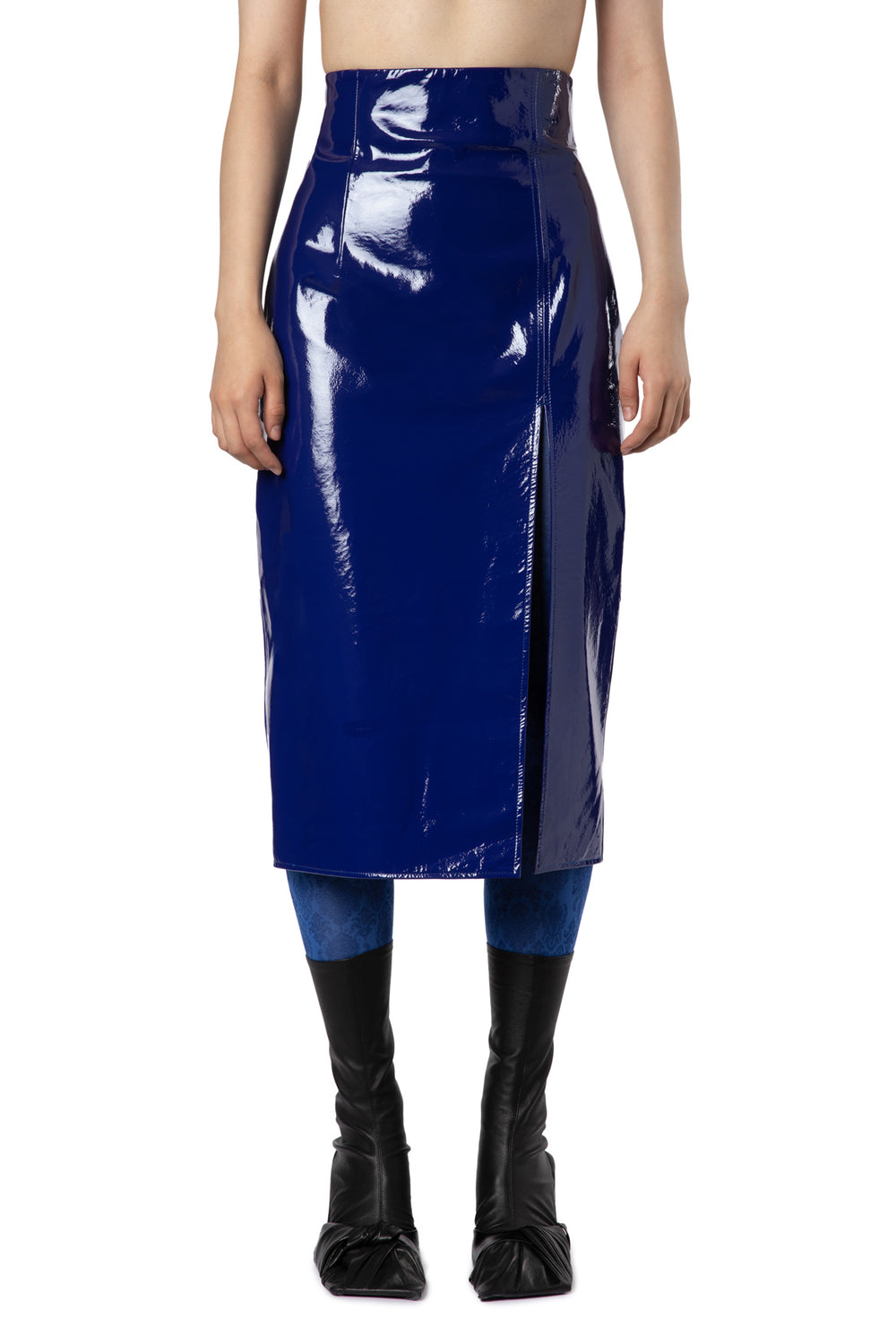 Fonda Patent Skirt