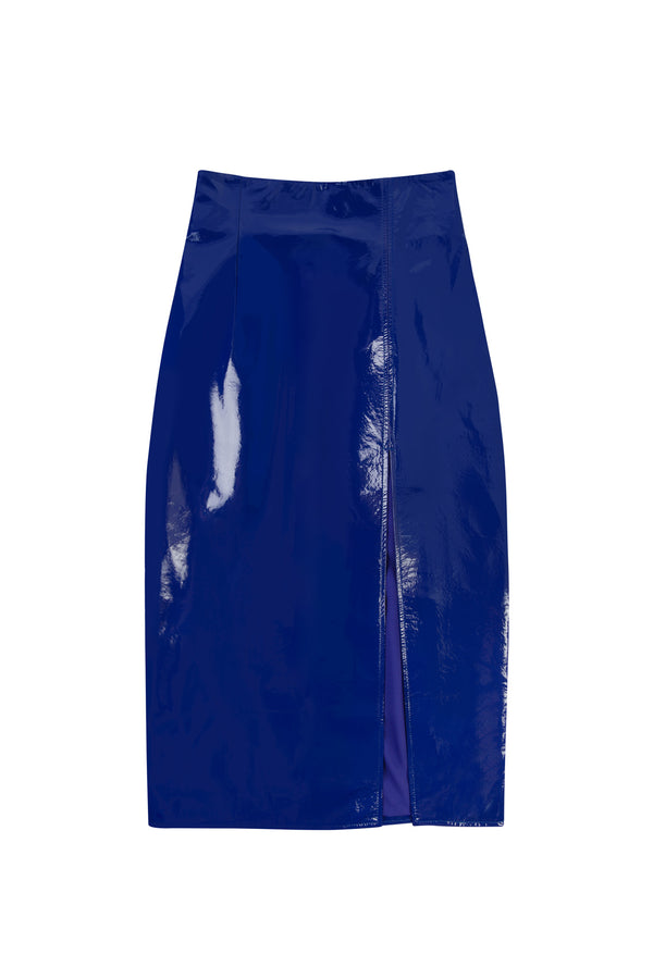 Fonda Patent Skirt