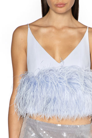 Poppy Camisole In Lavender Crepe