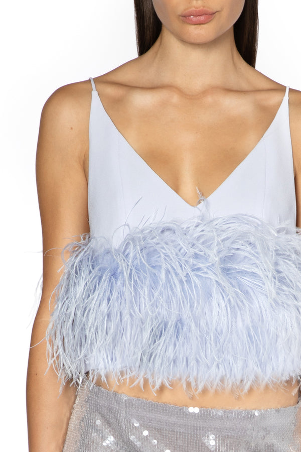 Poppy Camisole In Lavender Crepe